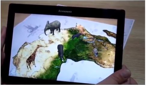 Geography with Augmented Reality