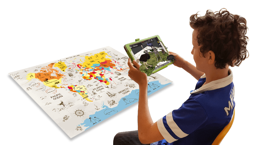 Using AR technology in teaching children with autism and developmental delays
