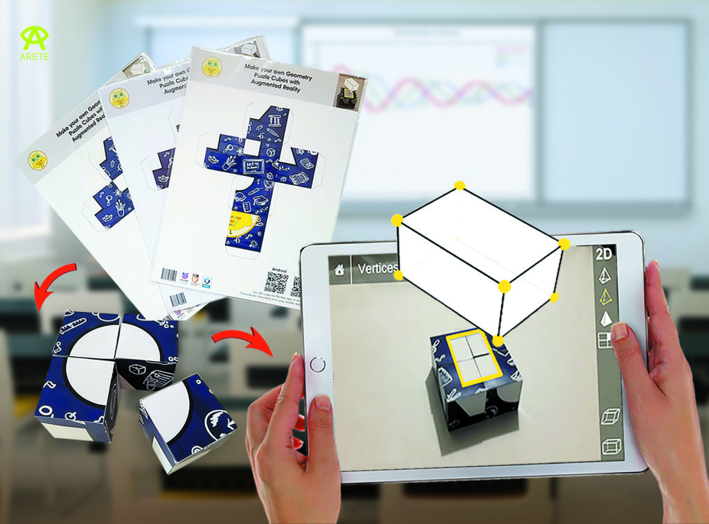 What Are Mobile Apps with Augmented Reality in Maths and Geometry Education?