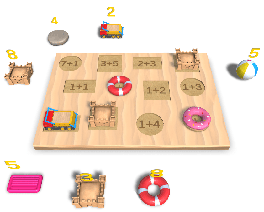 Maths game addition cleverbooks